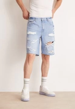 Pier One Jeansshort - Blue Denim