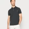 Pier One Tricolore Trim- Poloshirt - Dark Grey -Pier One 0c4ee458b1f1403f903cb58949107291