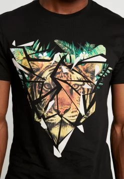 Pier One T-Shirt Print - Black -Pier One 19ec1b0747684351bf4c02bb5a2f7244