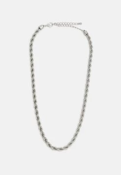 Pier One Set - Ketting - Silver-Coloured/Black -Pier One 1d997cc14a2745d7b22ce0ae3eb33e16