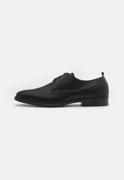Pier One Leather - Veterschoenen - Black