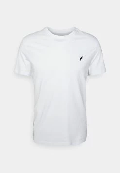 Pier One Birdie - T-Shirt Basic - White/Off-White/Green -Pier One 2875d65d462041969d47eda5c39eb47e