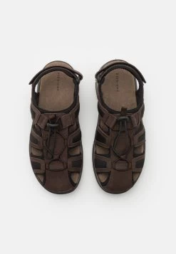 Pier One Leather - Outdoorsandalen - Brown -Pier One 2f7ff40eeede463ba421d45819843353