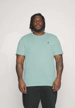 Pier One 5 Pack - T-Shirt Basic - Dark Green/Beige/Light Blue -Pier One 3f6494368a9744978fbf48ab5a067dae