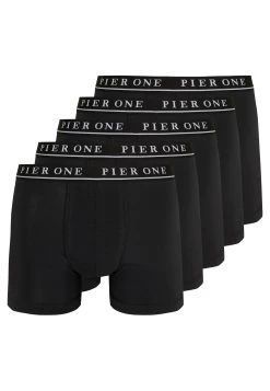 Pier One 5 Pack - Onderbroeken - Black -Pier One 4d34591342b34d5c8a77818c643537fb