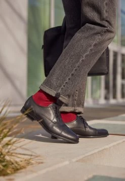 Pier One Leather - Veterschoenen - Black -Pier One 5c73cd0c3a9e405887ee3816b68d4047