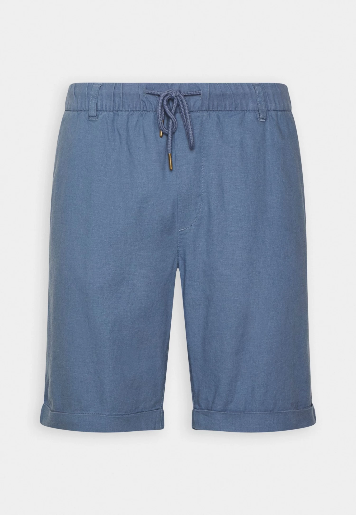 Pier One Linen Blend Drawcord Shorts- Shorts - Blue 6 Pier One Linen Blend Drawcord Shorts- Shorts - Blue - Afbeelding 4