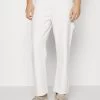 Pier One Carpenter Colored Twill- Straight Leg Jeans - Off-White -Pier One 67930b80d73d4c1095e200734a778574