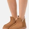 Pier One Leather- Pantoffels - Cognac -Pier One 6eff35c3cb7e4f93bb4d99616e30a8c3