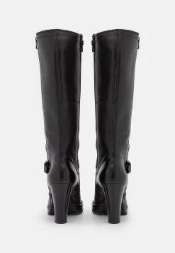 Pier One Leather- Laarzen Met Hoge Hak - Black -Pier One 7cb62e0f111948a18dc810c791bc4015