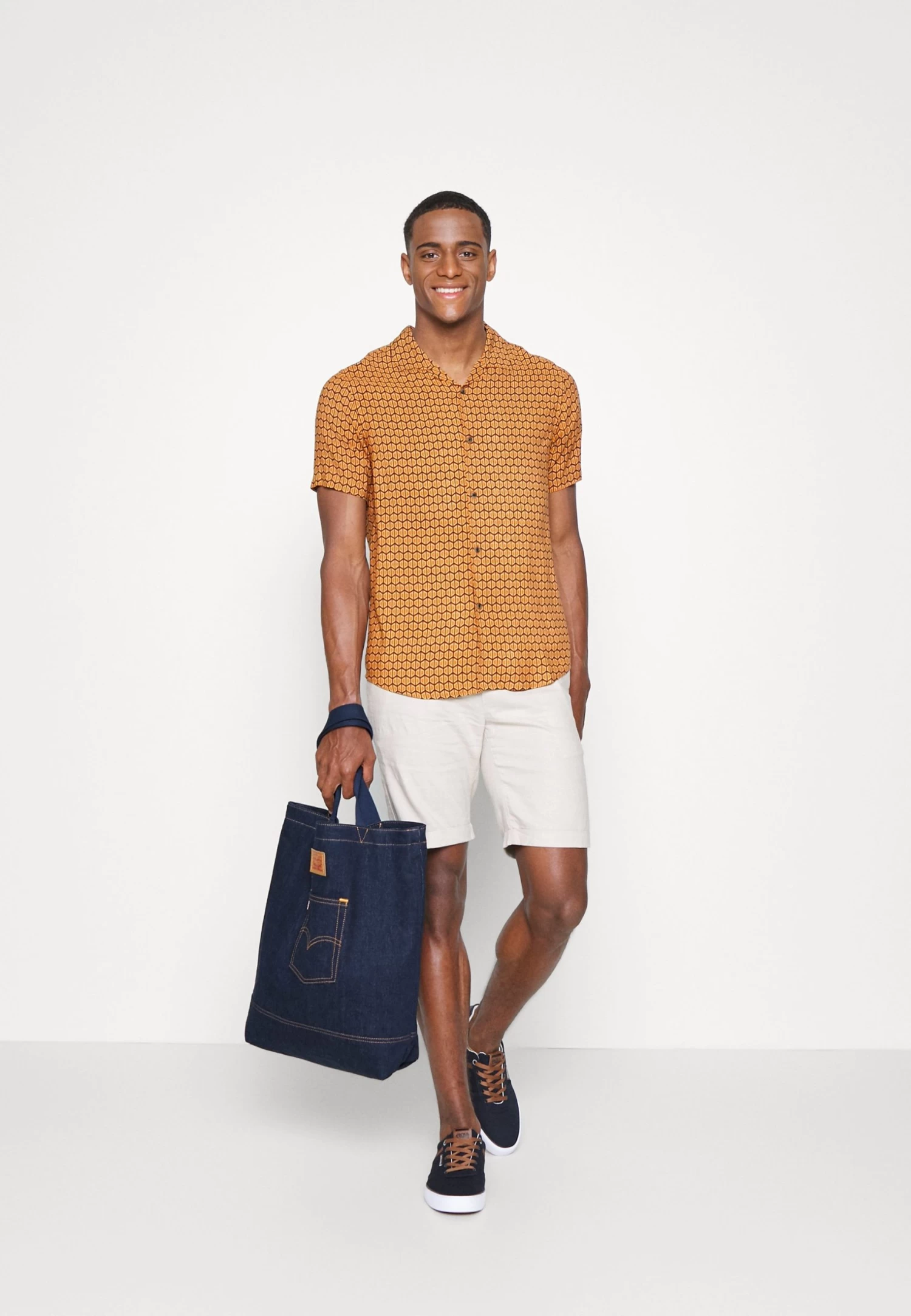 Pier One Linen Blend Drawcord Shorts- Shorts - Beige 4 Pier One Linen Blend Drawcord Shorts- Shorts - Beige - Afbeelding 2