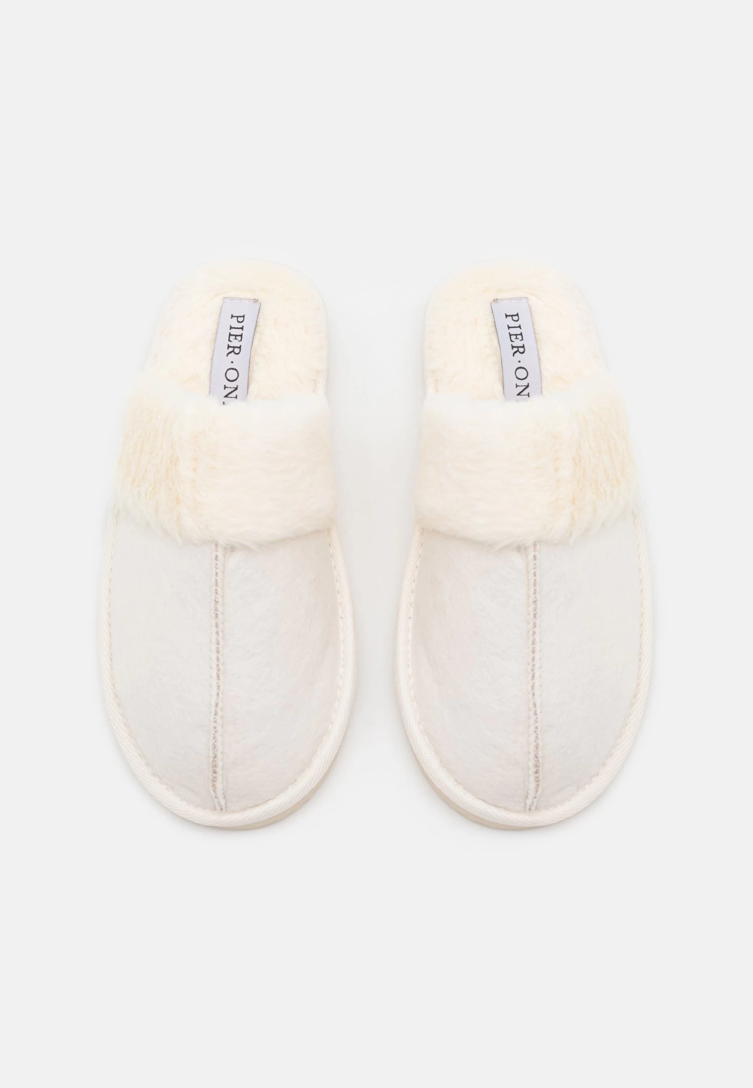 Pier One Pantoffels - Off-White 7 Pier One Pantoffels - Off-White - Afbeelding 5
