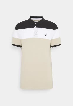 Pier One Poloshirt - Black/Sand -Pier One 8d7d26d9f820420982b145619aafabbf