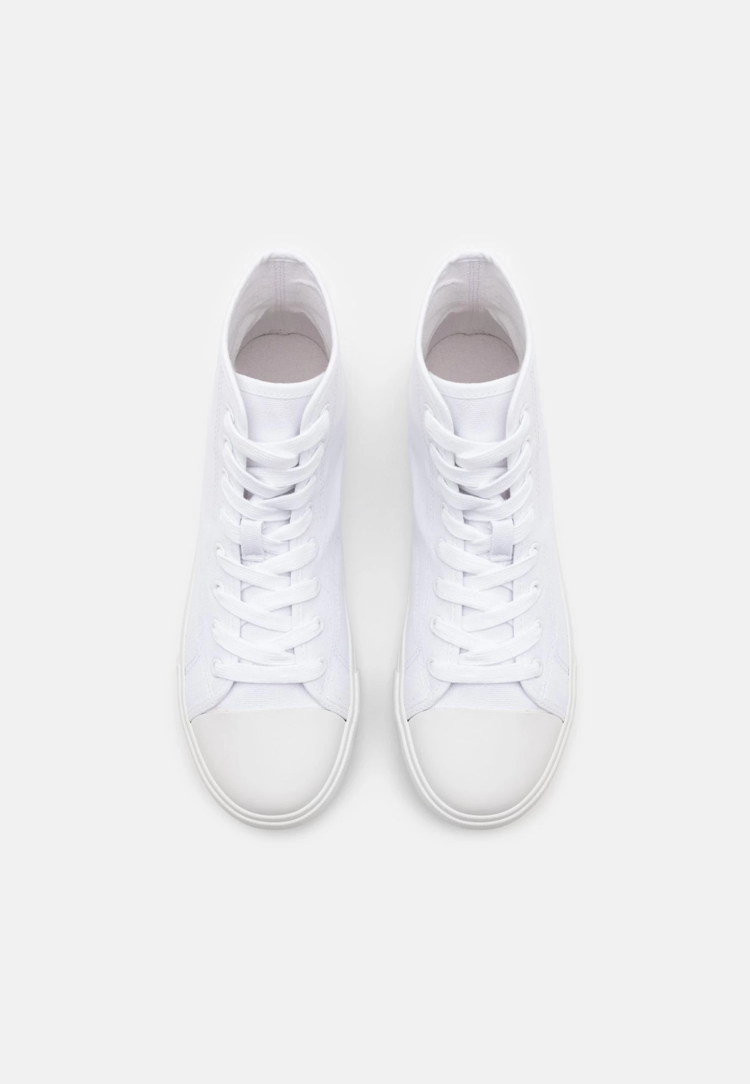 Pier One Unisex - Sneakers Hoog - White 6 Pier One Unisex - Sneakers Hoog - White - Afbeelding 4