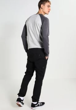 Pier One Cargobroek - Black -Pier One 9b6505bb0b474bfa897c268f418c4924