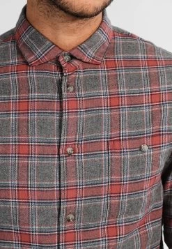 Pier One Overhemd - Grey/Coral -Pier One aec58b86fdd04742b8391be56b121545