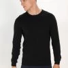 Pier One Basic Crewneck - Trui - Black -Pier One af19890ce8a74478ac96cd01413cb907