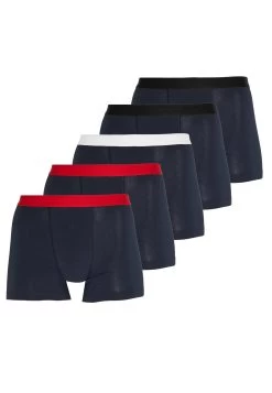 Pier One 5 Pack - Onderbroeken - Dark Blue/Red -Pier One ba6f2f15b66a486c8ed852722b2b6472