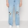 Pier One Distress On Knees - Relaxed Fit Jeans - Light Blue Denim 1 Pier One Distress On Knees - Relaxed Fit Jeans - Light Blue Denim -Pier One c70e5d5afc5f4fc1bdf2398420fe8195