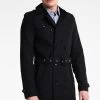 Pier One Trenchcoat - Black 1 Pier One Trenchcoat - Black -Pier One ca6015a78a594c8da503176ac1dbb718