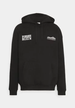 Pier One Wood Hoodie - Hoodie - Black -Pier One d25bdb72433c4e5789132a2a40256573