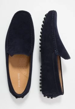 Pier One Mocassins - Dark Blue -Pier One d2c57d84ad634eb2a4a439d1fb65cffa