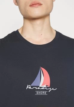 Pier One T-Shirt Print - Dark Blue -Pier One d7b3cbccab1a4d2db087bdf59a4adcfe