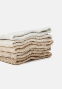 Pier One 5Pack - Sokken - Off-White/Beige/Tan -Pier One da4b4050381c4280b8db38dee2adefad