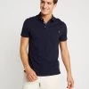 Pier One Tricolore Trim- Poloshirt - Dark Blue 1 Pier One Tricolore Trim- Poloshirt - Dark Blue -Pier One e0261cec79ca4184a819b9e5f6994e66