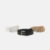 Pier One 3 Pack Unisex - Riem - Black/Beige/White 2 Pier One 3 Pack Unisex - Riem - Black/Beige/White -Pier One f10fc9e66a904f49b76879da1a2190a4