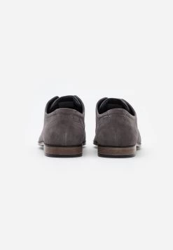 Pier One Leather - Veterschoenen - Grey -Pier One f8a860479abf459ca3b476fd1a302b71
